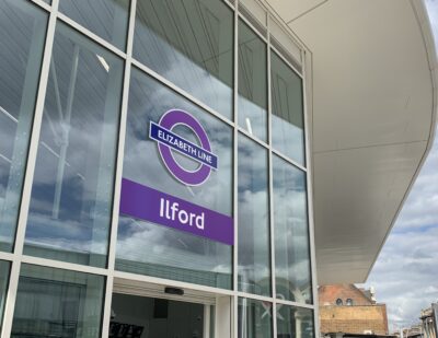 Step-Free Elizabeth Line Entrance Building Opens at Ilford Station