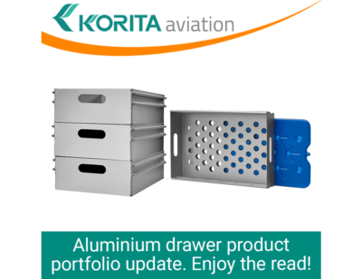 Aluminium Drawers Designed for Use in Airline and Rail Catering Operations!