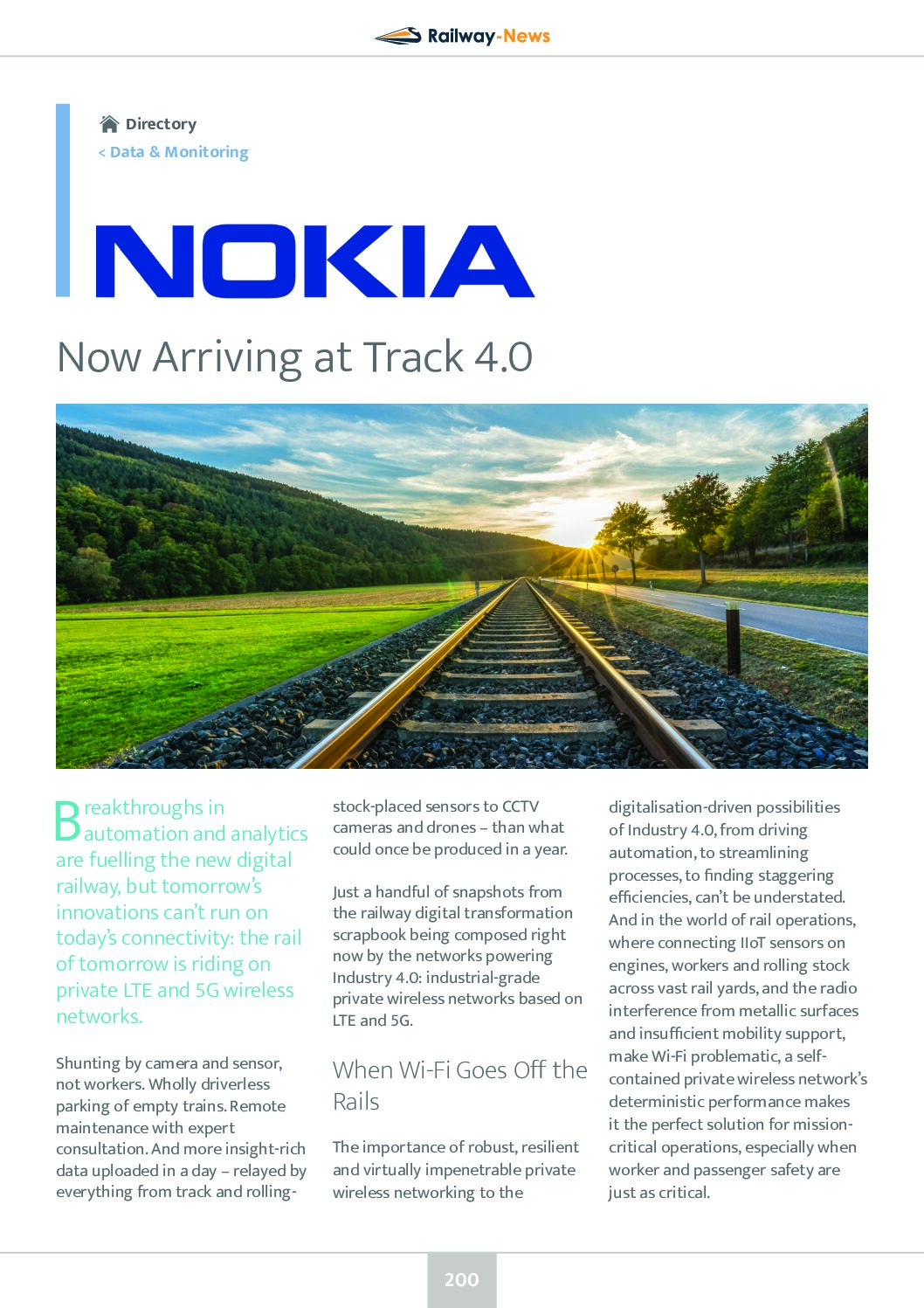 Now Arriving at Track 4.0