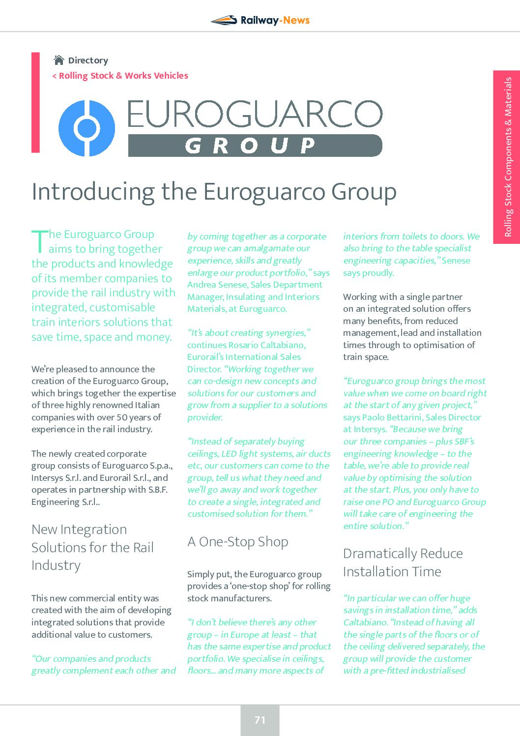 Introducing the Euroguarco Group