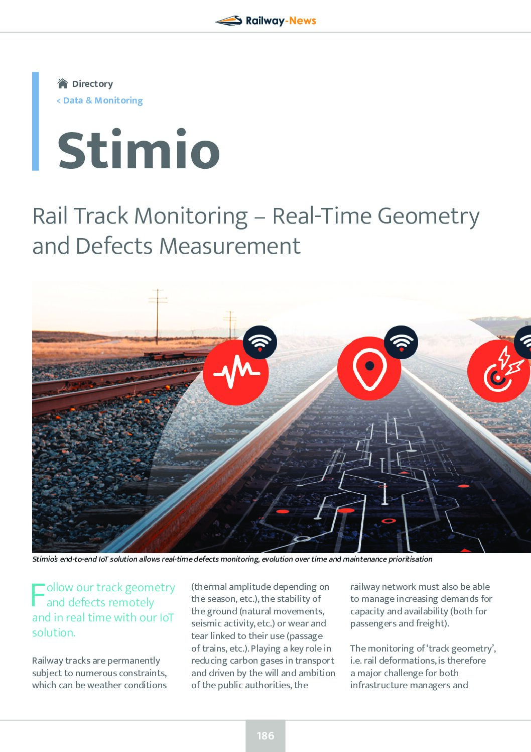 Rail Track Monitoring – Real-Time Geometry and Defects Measurement