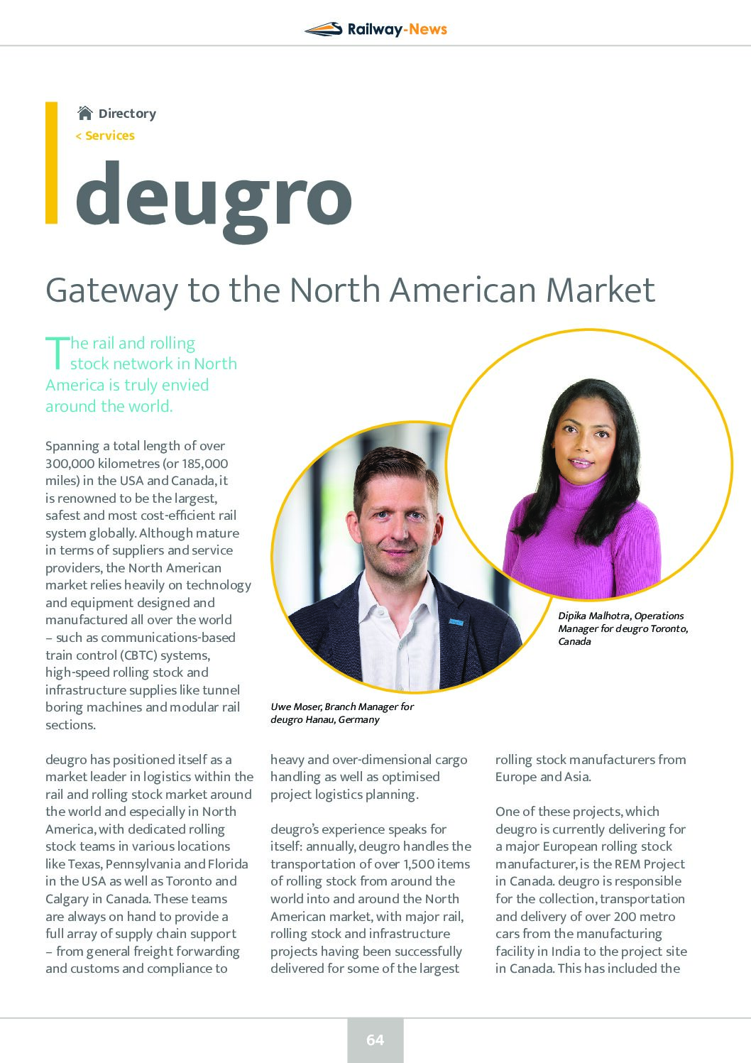 deugro – Gateway to the North American Market