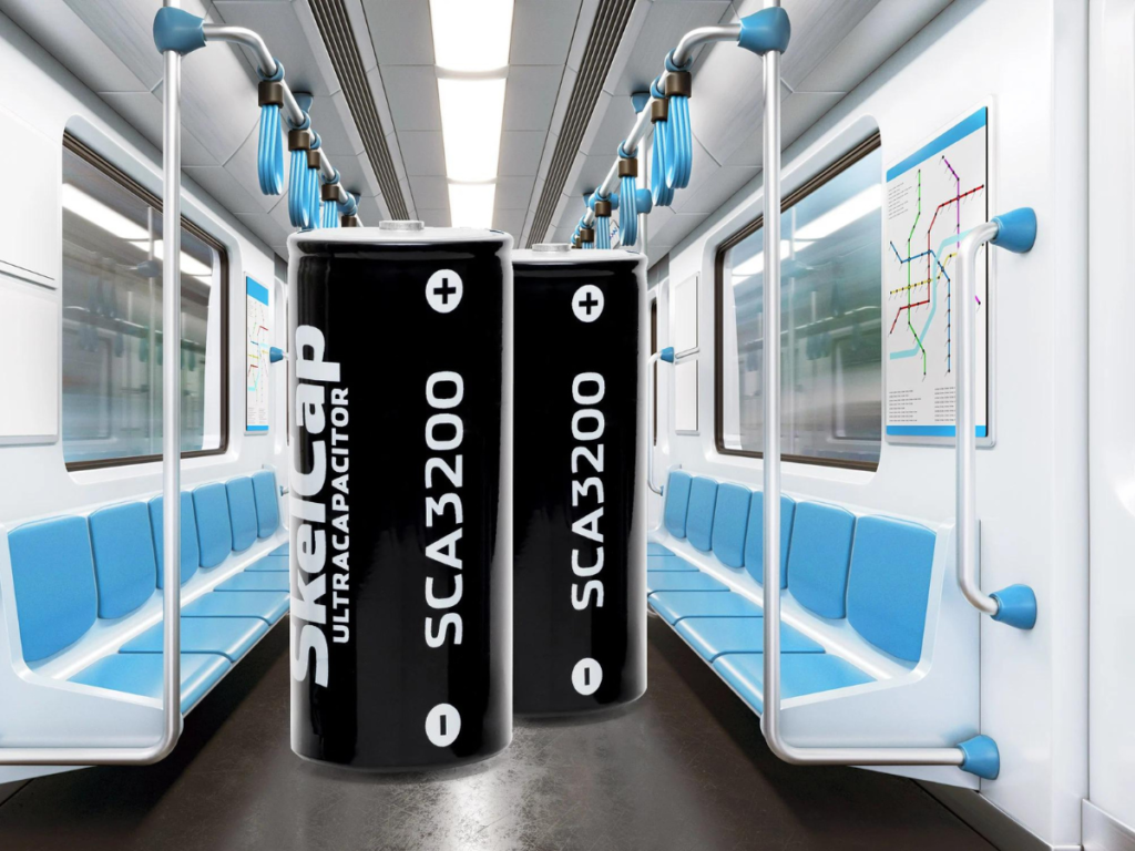 Supercapacitors Power New Metro Units