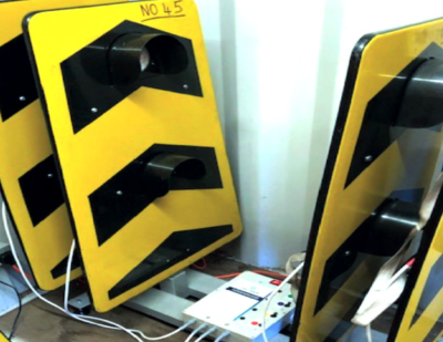 Emergency Warning Board (EWB) Charging Stands from Yeltech