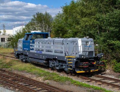 First EffiShunter 1000 for Trainport Norway Leaves CZ Loko Plant