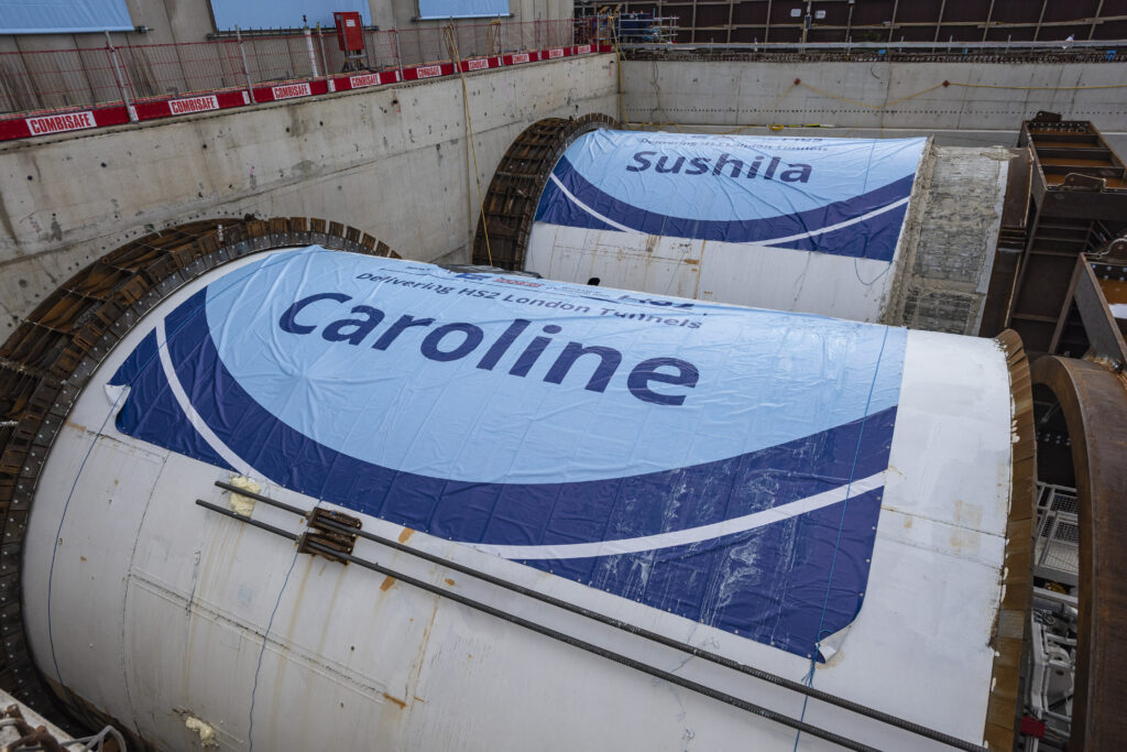 HS2 launches first London tunnelling machine - Sushila