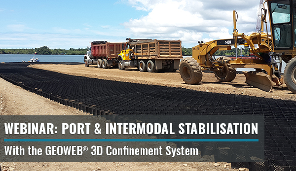 Presto Geosystems | Port & Intermodal Yard Stabilisation