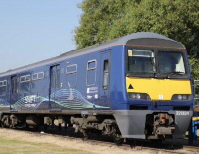 Varamis Rail Leases Class 321 Swift Express Freight Train from Eversholt Rail