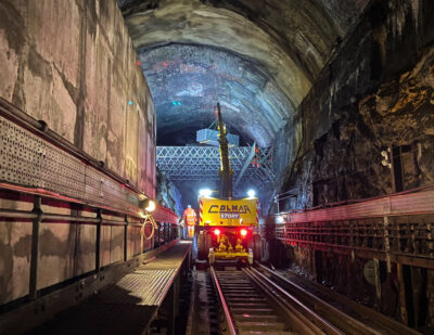 Network Rail to Strengthen Merseyrail Underground Tunnel