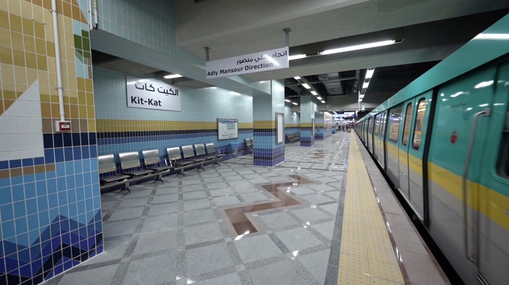 Cairo Metro Line 3 traffic improvements enable over 30,000 commuters to travel per hour, per direction.