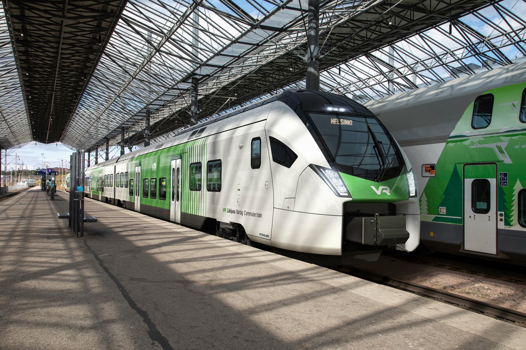 Stadler delivers FLIRT model to Finland again