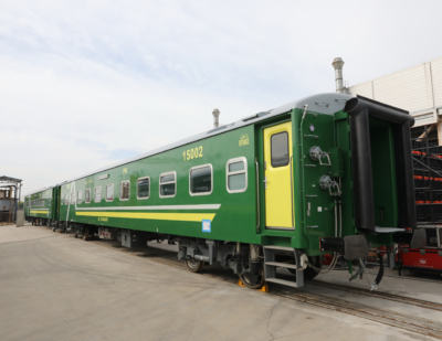 CRRC Tangshan Exports 46 Passenger Trains to Pakistan