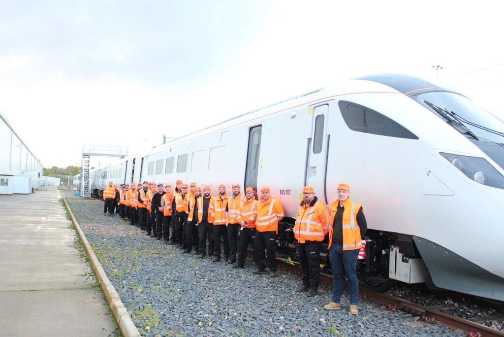 Dynamic Testing Begins On Avanti West Coasts Fleet Of Hitachi Trains