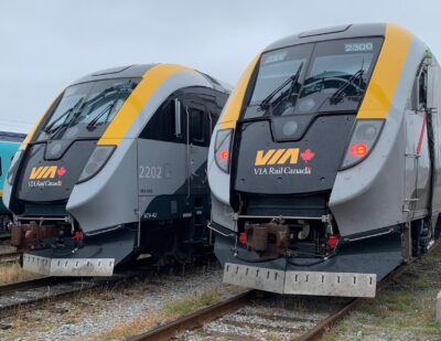VIA Rail to Modernise Maintenance Centres in Toronto and Montréal
