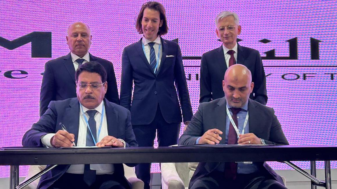 Alstom new contract signing with NAT for Cairo Metro Line 6.