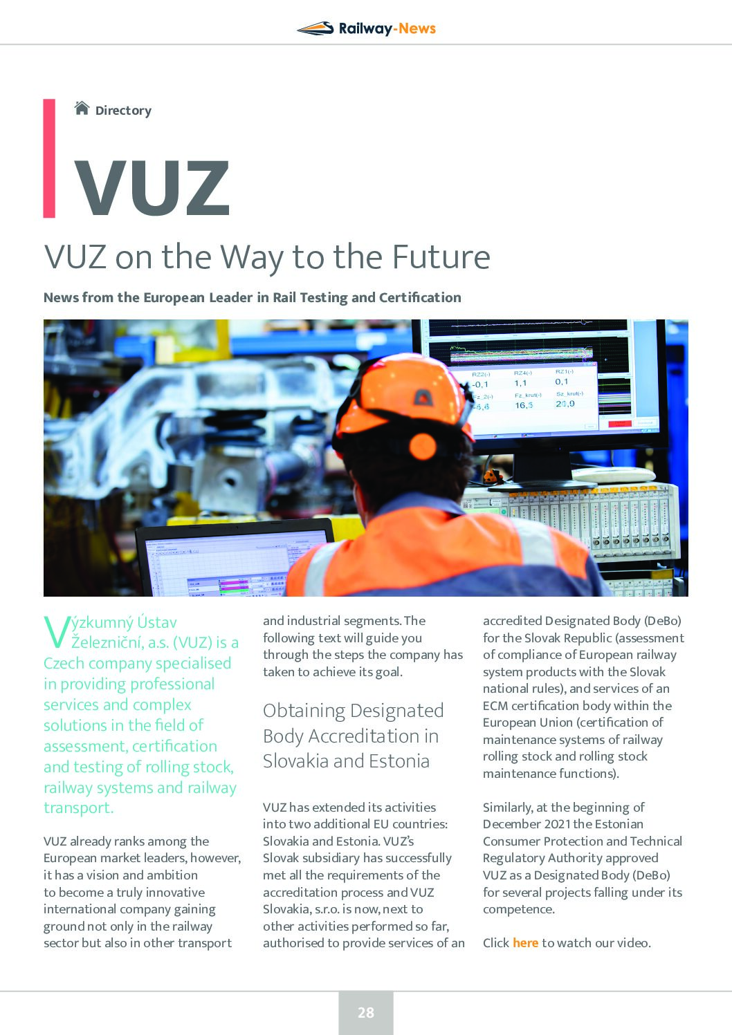 VUZ on the Way to the Future