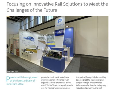 Innovative Rail Solutions to Meet the Challenges of the Future