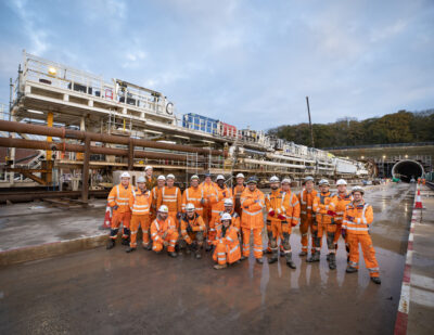 HS2 Celebrates Construction Milestone with Relaunch of TBM Dorothy