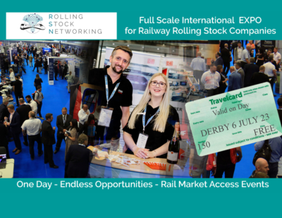 Rolling Stock Networking Announces Range of Content for Rail Expo