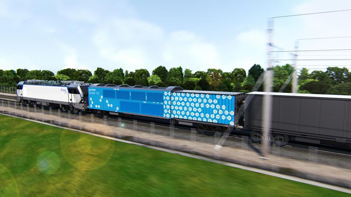 Hydrogen Freight Train