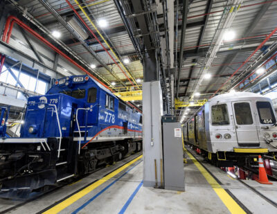 New York: Staten Island Railway Opens New Maintenance Facility