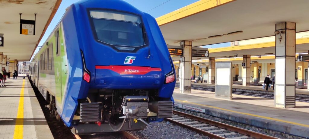 The Blues train, Europe's first tri-modal train, enters passenger service