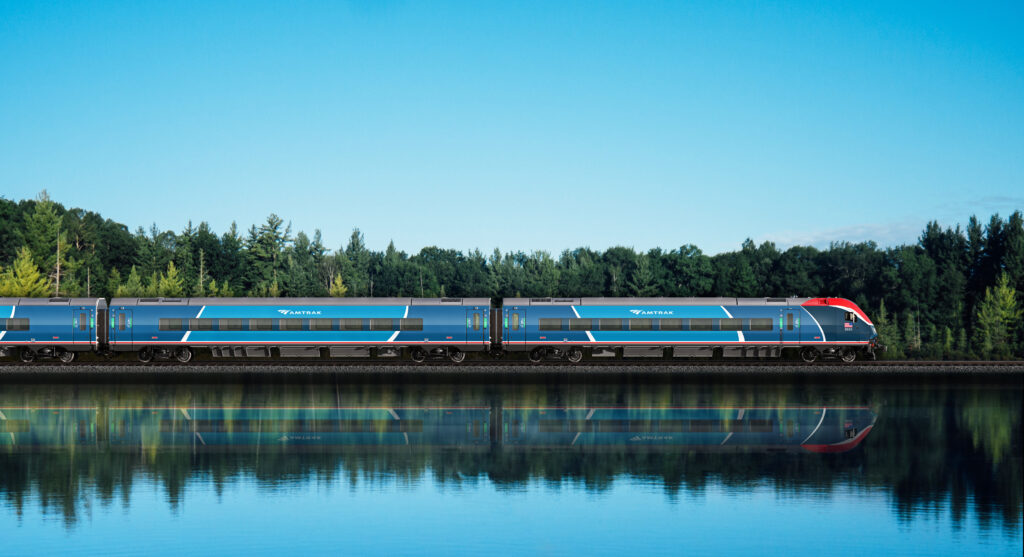 Amtrak Airo coach cab car