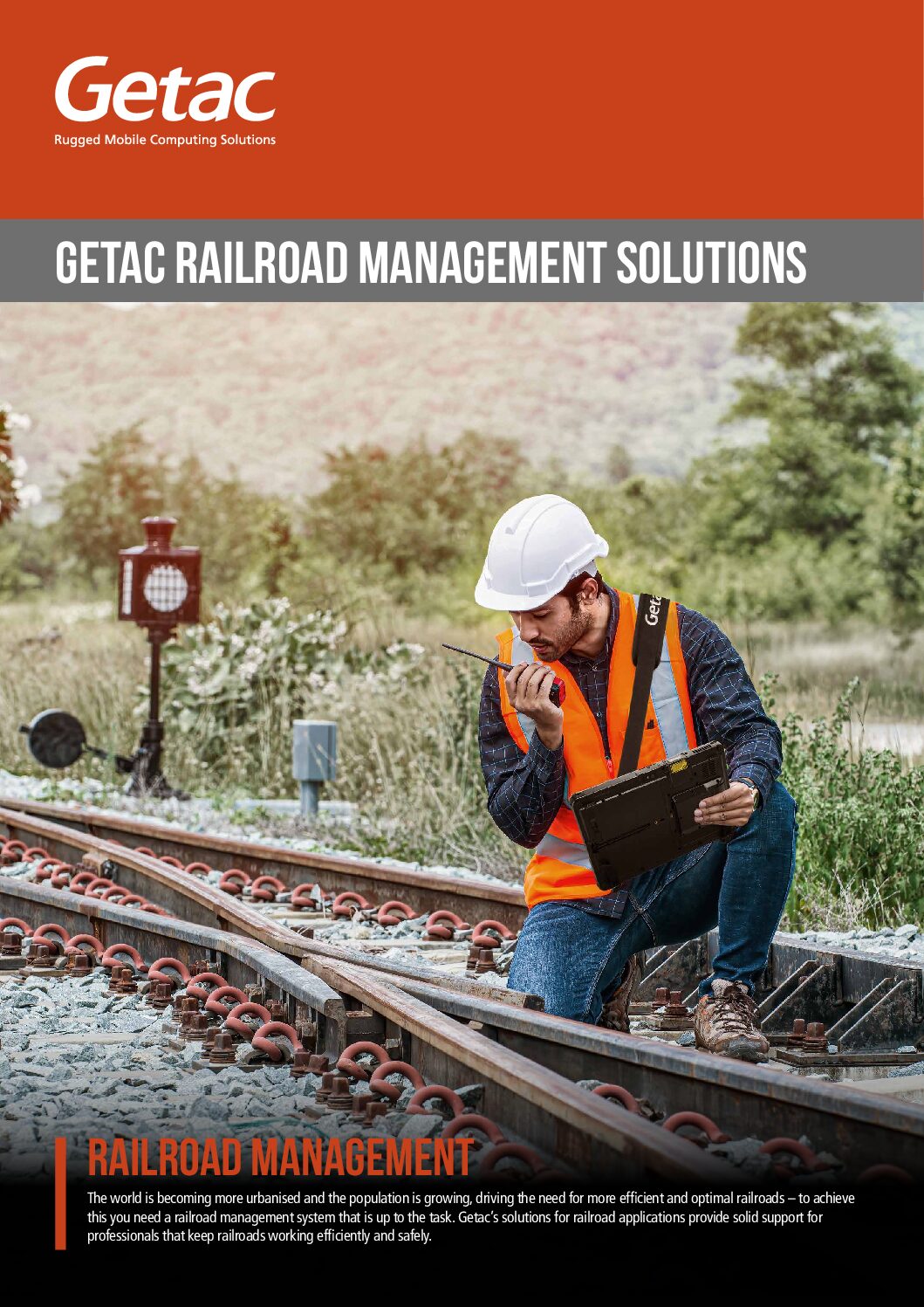 Getac Railroad Management Solutions