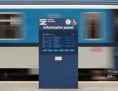 Surge Protection Devices for Information Panels for Train Stations