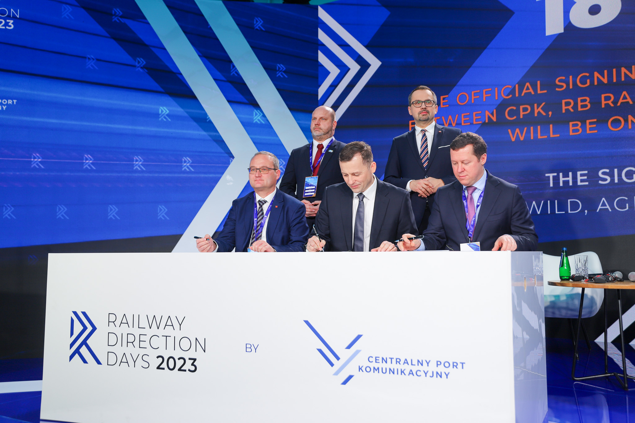 RB Rail,CPK and SZCZ signed a Memorandum of Understanding during the Railway Direction Days 2023 conference.