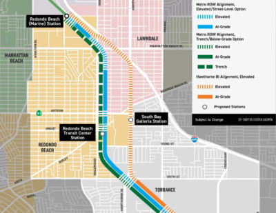 LA Metro Releases Draft Environmental Impact Report for C Line Extension
