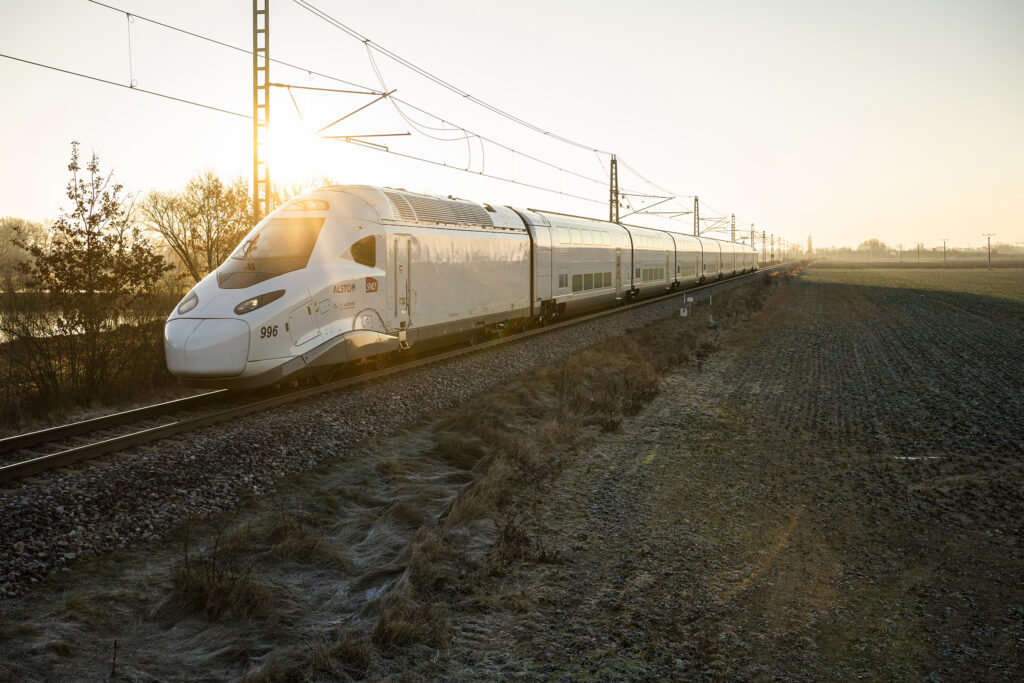 TGV M launches its first dynamic tests in the Czech Republic