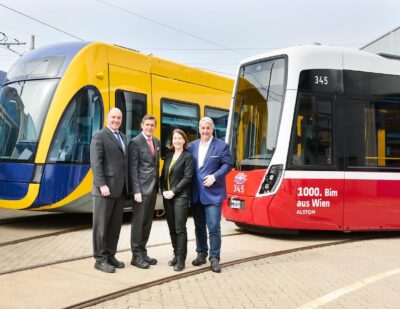 Austria: Alstom Produces Its 1000th Tram in Vienna