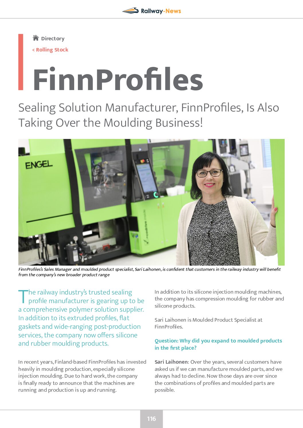 FinnProfiles Is Taking Over the Moulding Business