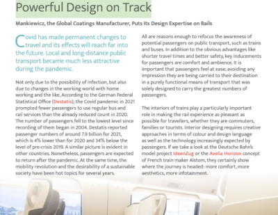 Powerful Design on Track