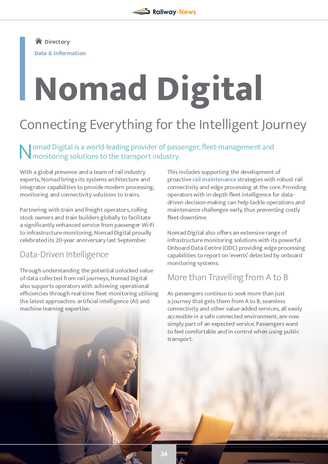 Connecting Everything for the Intelligent Journey