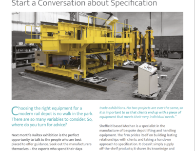Start a Conversation about Specification