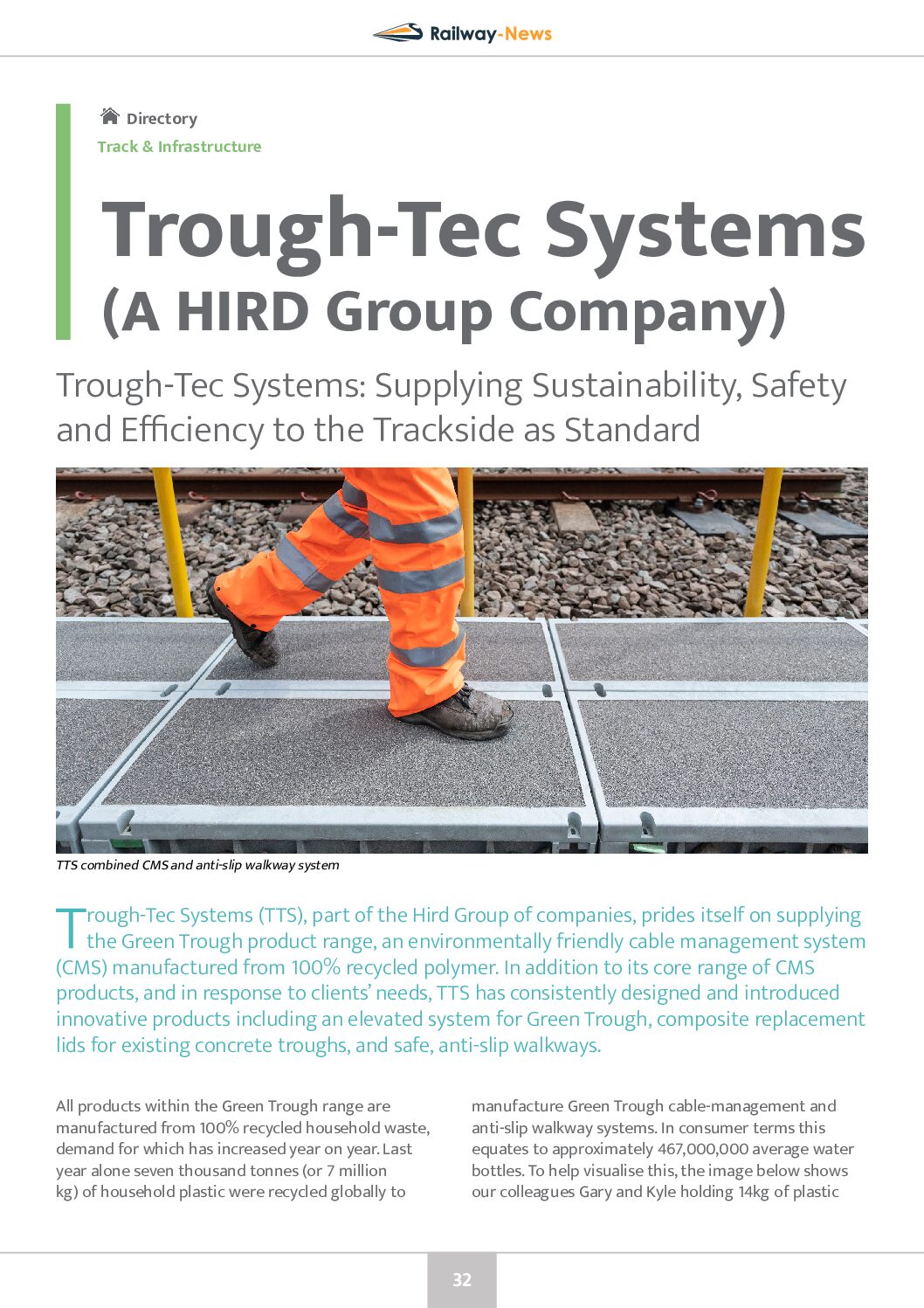 Trough-Tec Systems: Supplying Sustainability, Safety & Efficiency