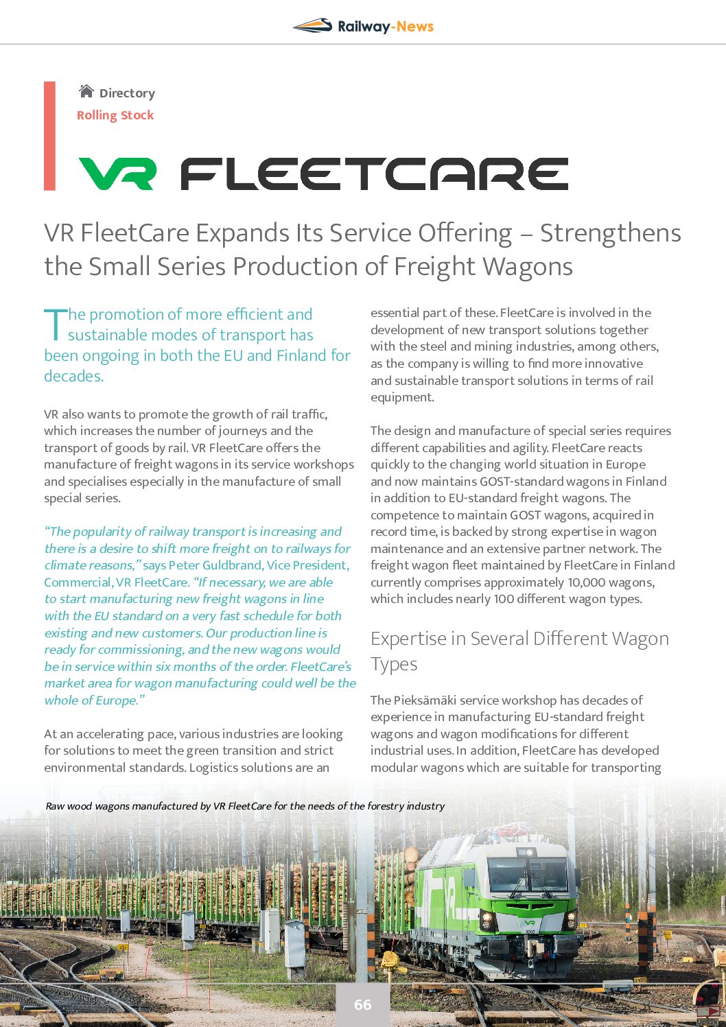 VR FleetCare Expands Its Service Offering