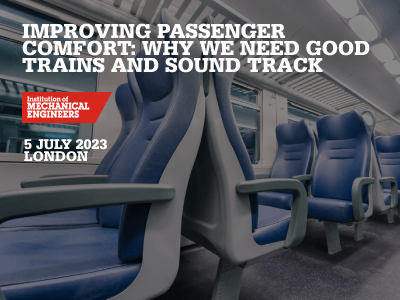 Improving Passenger Comfort - Why we need good trains and sound track banner image
