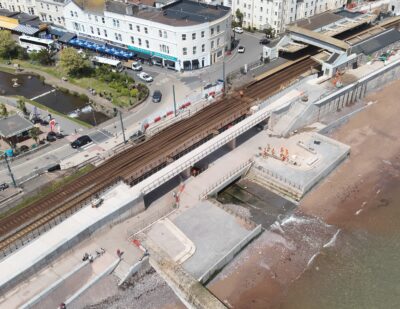 Network Rail Completes Work on £80 Million Dawlish Sea Wall