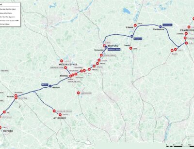 UK: Department for Transport Advances Plan for East West Rail Line