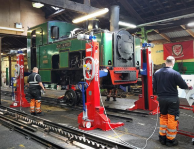 Snowdon Mountain Railway Invests in Lifting Jacks