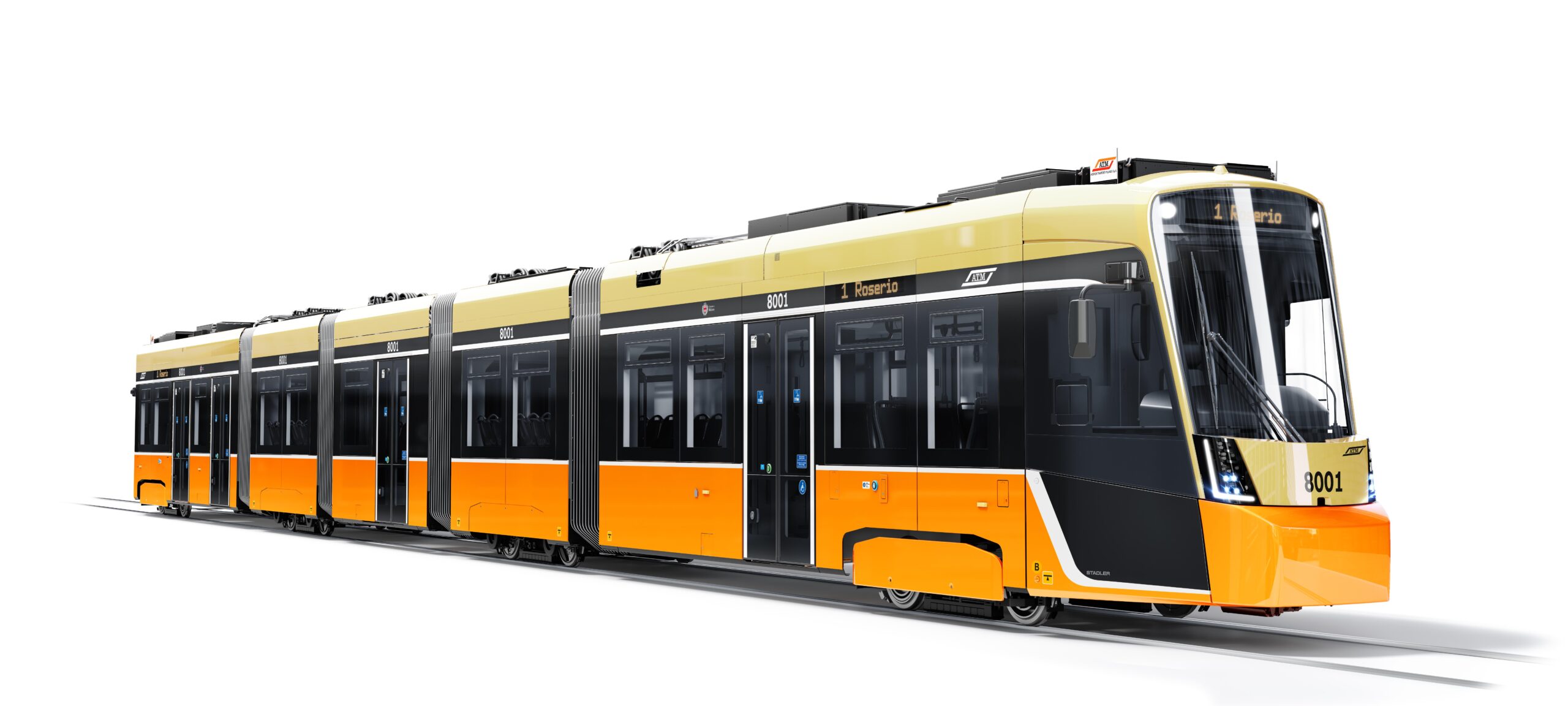 Stadler's new TRAMLINK trams for Milan