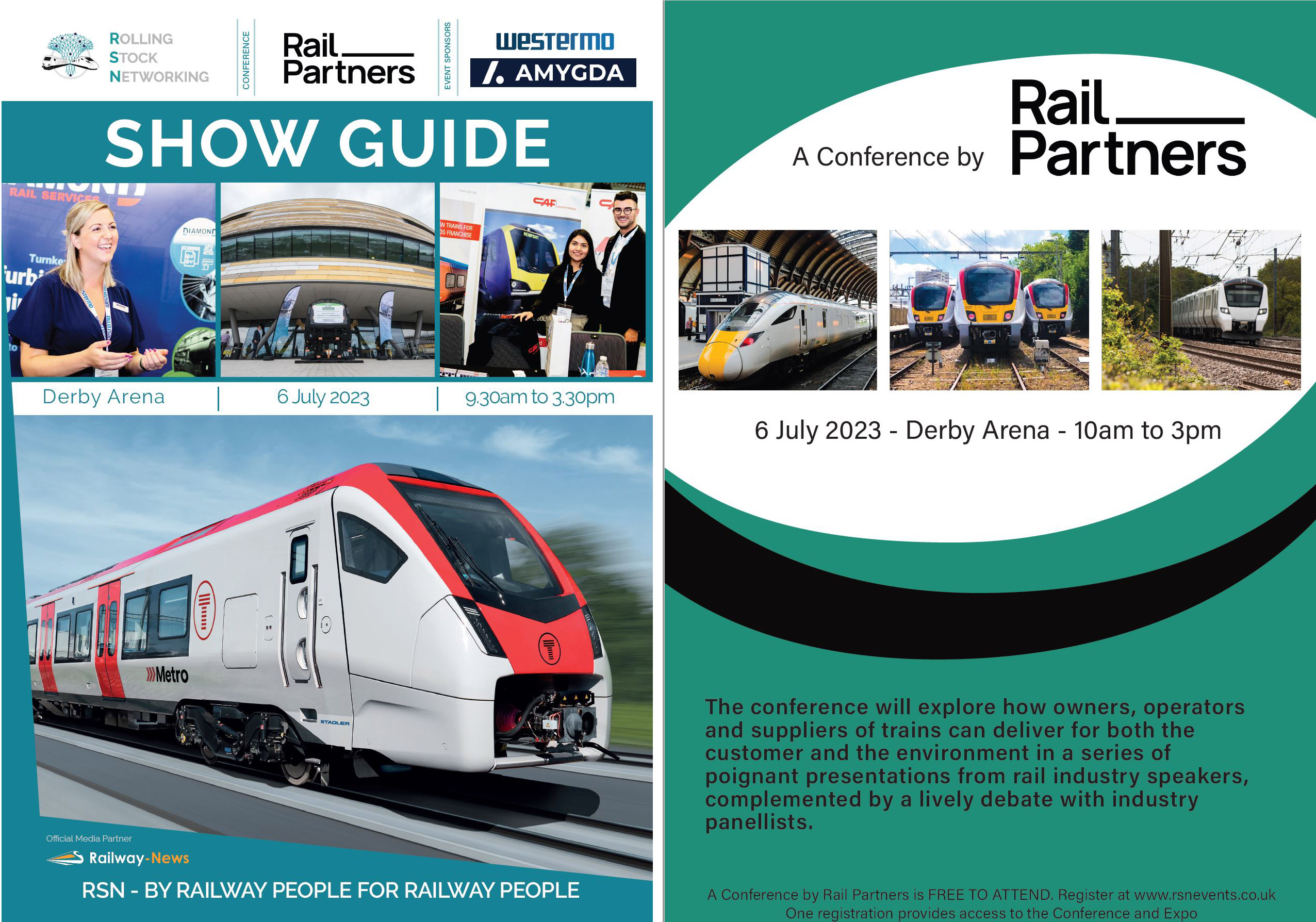 RSN show guide and Rail Partners’ conference programme