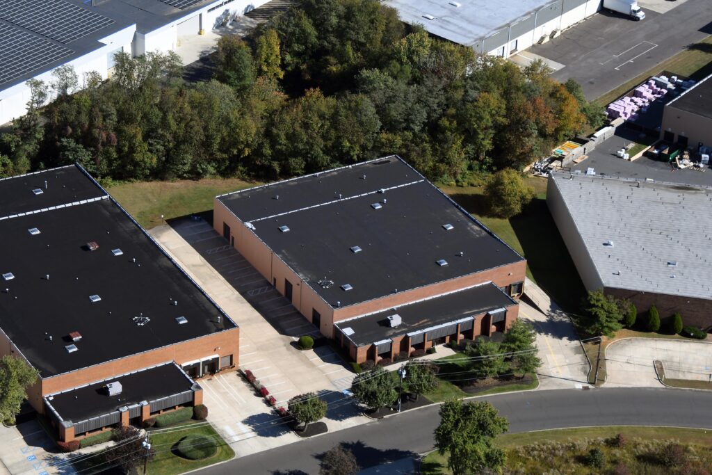 An aerial view of Tower Cold Chain's new headquarters, also known as the Centre of Excellence