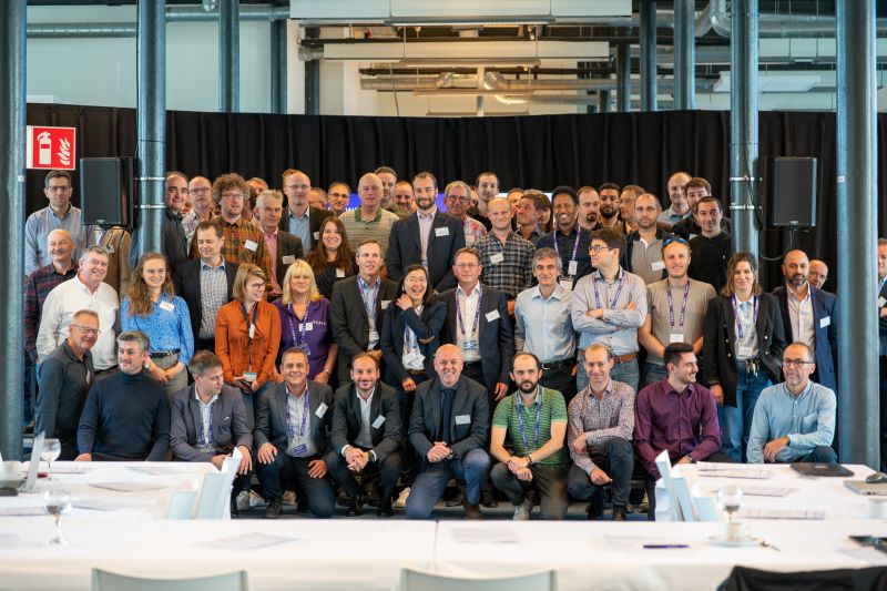 The participants and speakers of the 2023 VIAVI Railway User Group