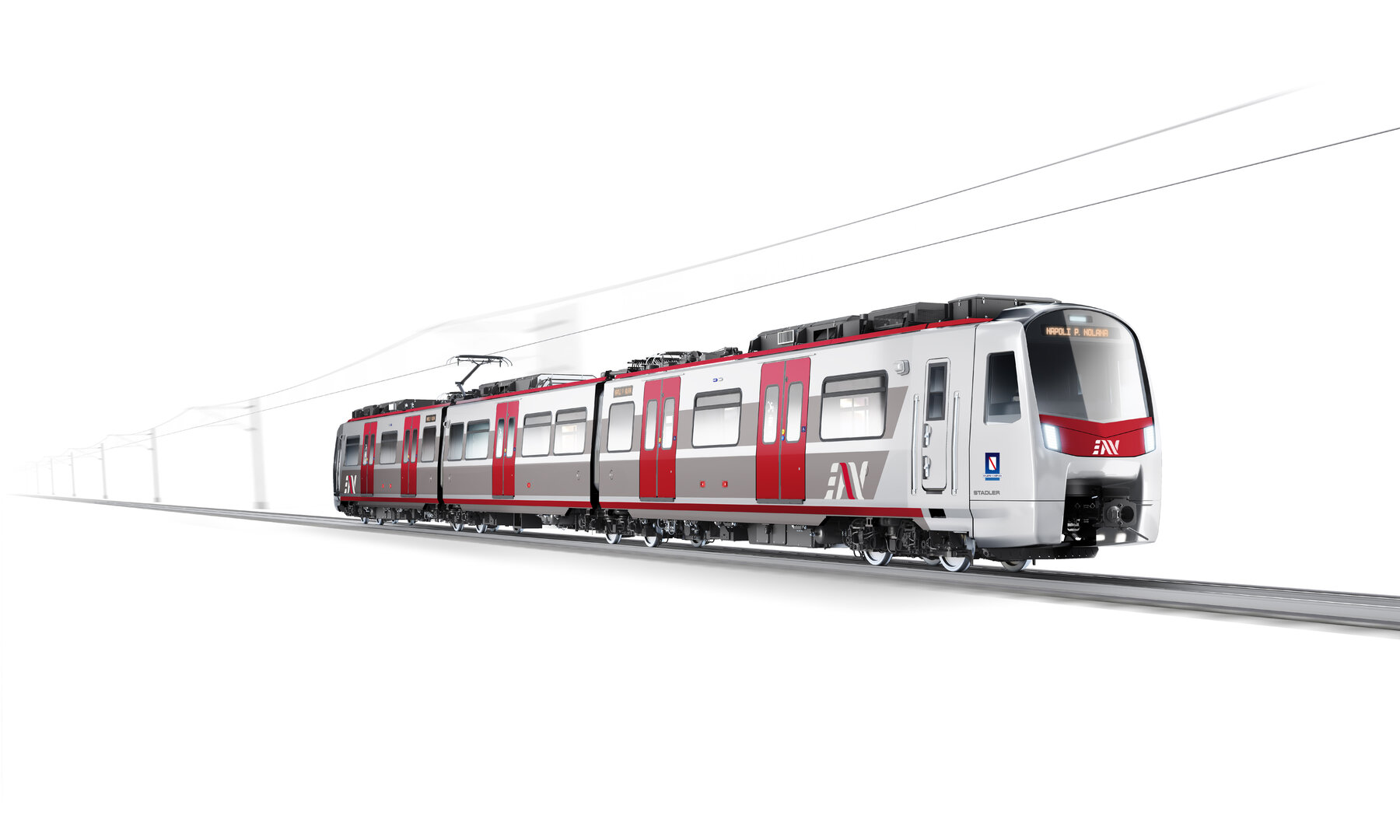 Rendering of Stadler's EMU for EAV