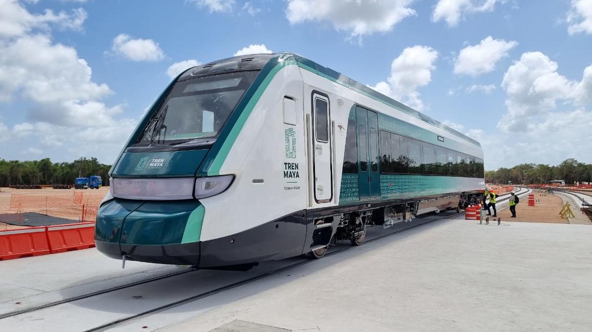 Alstom delivers the first of 42 X'trapolis trains for the Tren Maya project in Mexico