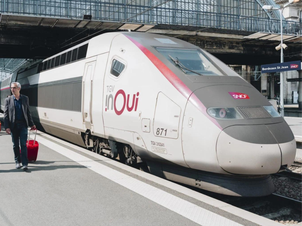 TGV INOUI high-speed train